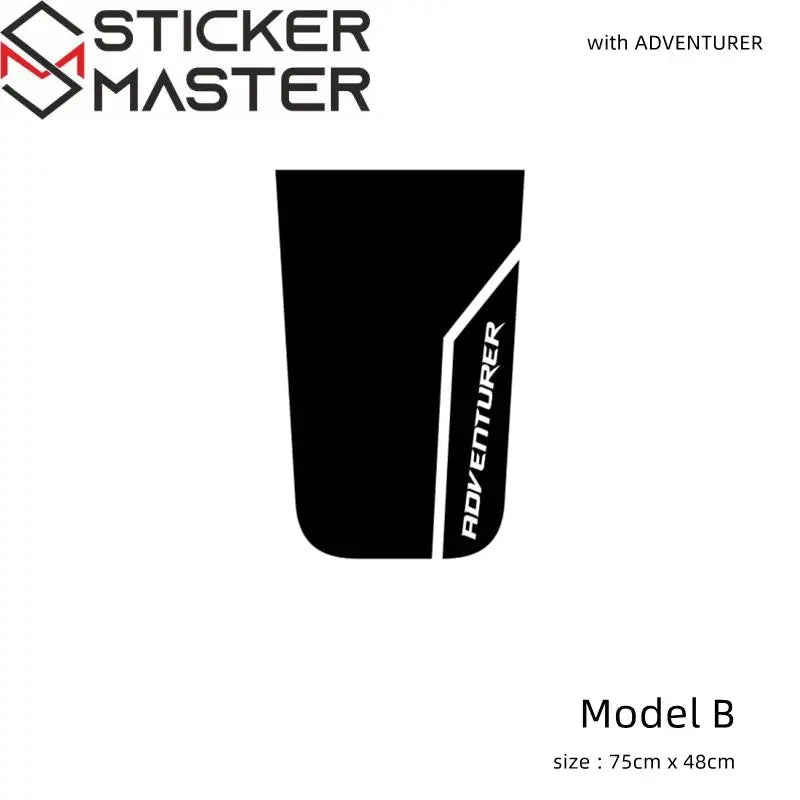 Dacia Duster Sticker Kaput Üstü Şerit ve Logo | Sticker Master - Sticker Master