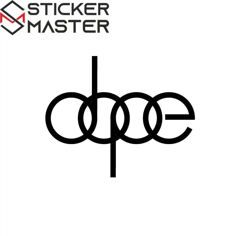 Dope Yazılı Graffiti Araç Sticker | Sokak Tarzı Çıkartma Sticker Master
