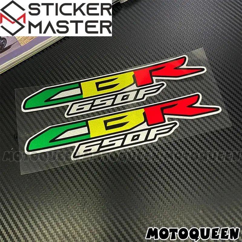 Honda CBR 650F Sticker Seti | Yan Grenaj ve Kask Aksesuarları Sticker Master