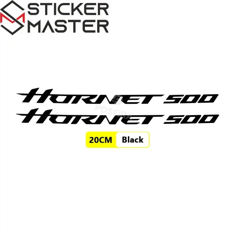 Honda Hornet CB500 Sticker Seti | 2024-2025 Yeni Kasa Logosu (2 Adet) - Sticker Master
