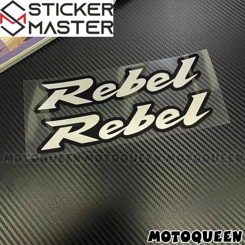Honda Rebel Sticker Seti | Depo Yanı ve Çamurluk Logosu (Her Renk) - Sticker Master