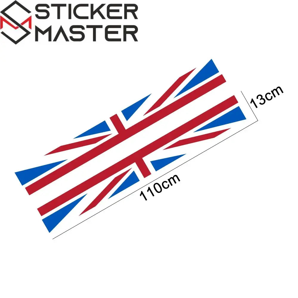 Mini Cooper Kaput Sticker Seti | Union Jack İngiliz Bayrağı Şerit (Tüm Modeller) - Sticker Master