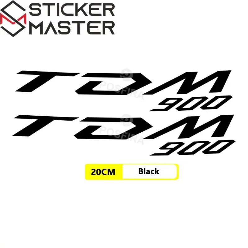Yamaha TDM 900 Sticker | 2002-2013 Yan Grenaj Logosu (Çift) Sticker Master