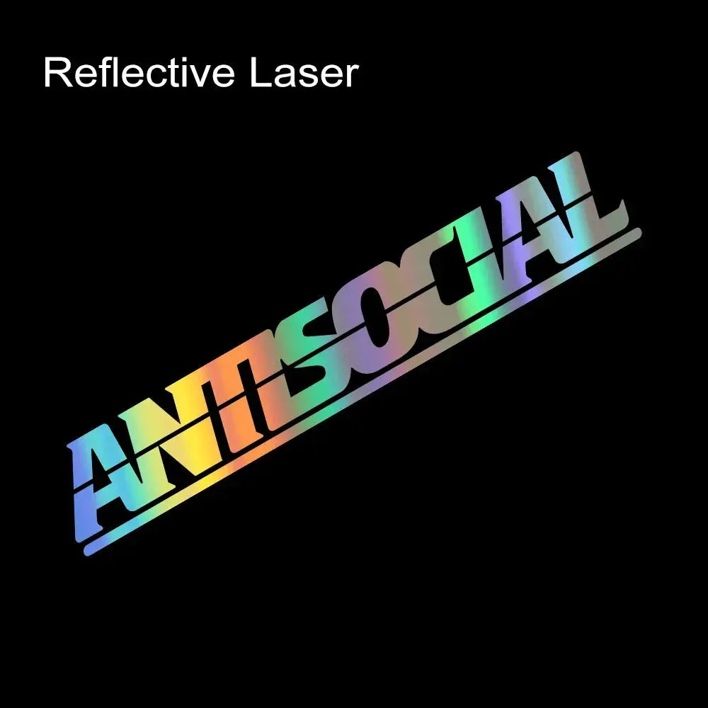 Antisocial Oto Araç Laptop Motor Sticker Etiket Yapıştırma| Sticker Master Sticker Master