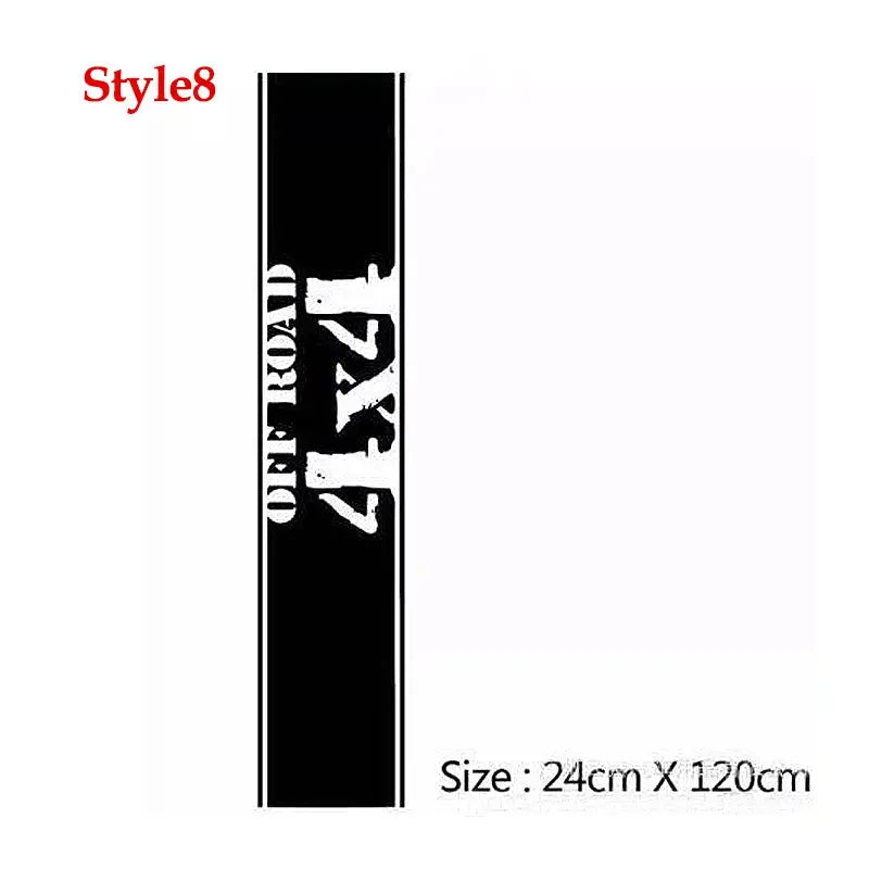 Araba Kaput Sticker - Kişiselleştirilmiş Şerit Çıkartma Sticker Master