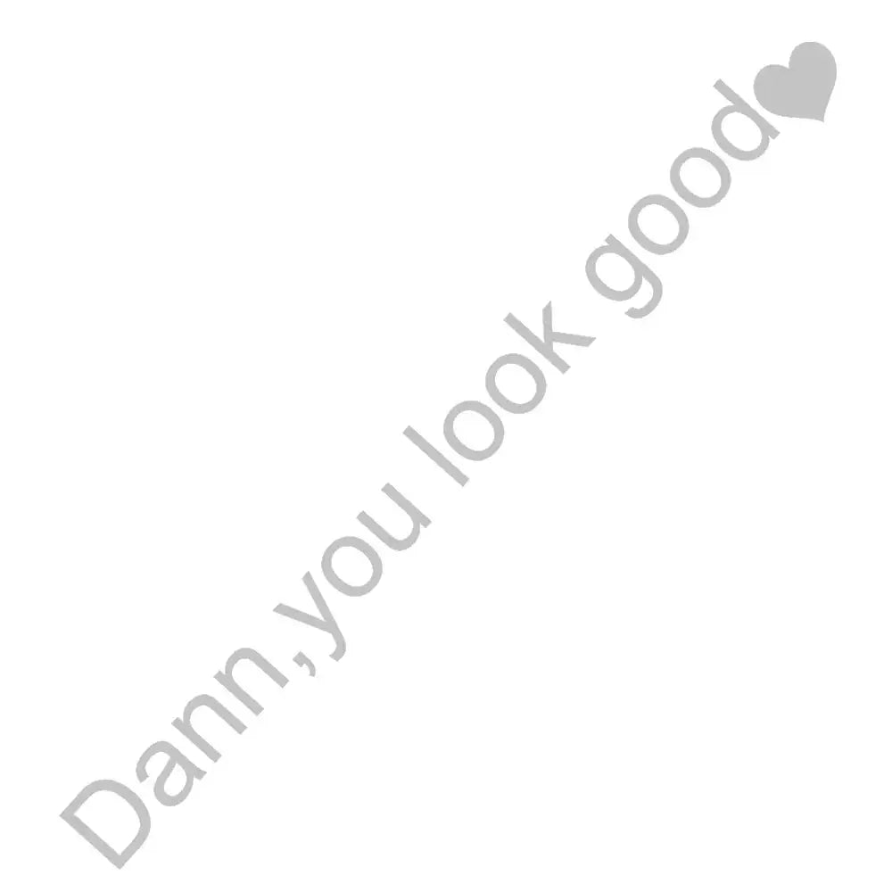 Damn You Look Good Araç Ayna Stickerı - Sticker Master Sticker Master