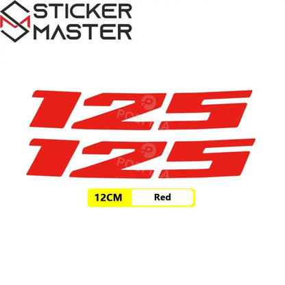 Burgman 125 Sticker Suzuki Grenaj Yazısı Renkli | Sticker Master - Sticker Master