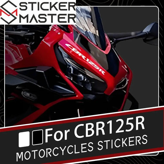 Sticker Master CBR125R Motosiklet Sticker Seti - Honda CBR 125R Uyumlu (2003-2019) - Sticker Master