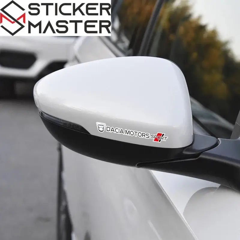 Dacia Motors Sport Sticker Ayna ve Kapı Kolu Seti 4 Adet | Sticker Master - Sticker Master
