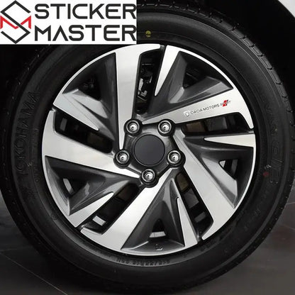 Dacia Motors Sport Sticker Ayna ve Kapı Kolu Seti 4 Adet | Sticker Master - Sticker Master