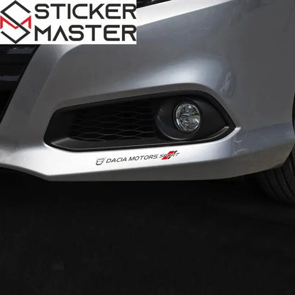 Dacia Motors Sport Sticker Ayna ve Kapı Kolu Seti 4 Adet | Sticker Master - Sticker Master