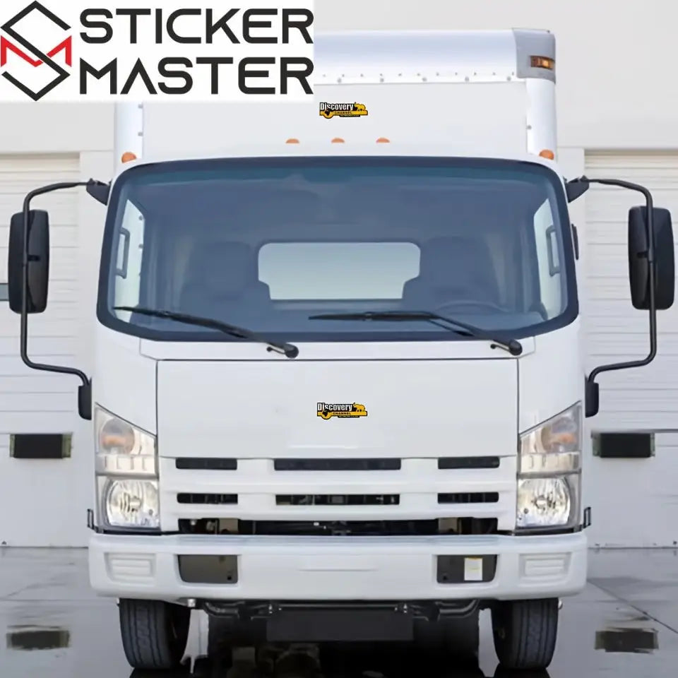 Sticker Master Discovery Channel Premium Kalite Sticker | Araba Çıkartması & Logo - Sticker Master