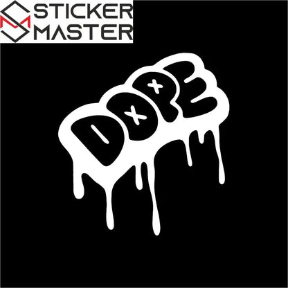 Dope Yazılı Graffiti Araç Sticker | Sokak Tarzı Çıkartma Sticker Master