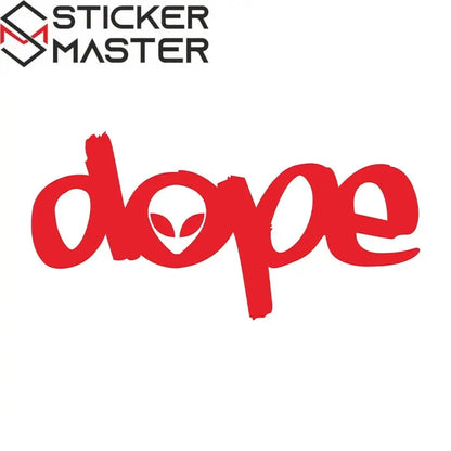 Dope Yazılı Graffiti Araç Sticker | Sokak Tarzı Çıkartma Sticker Master