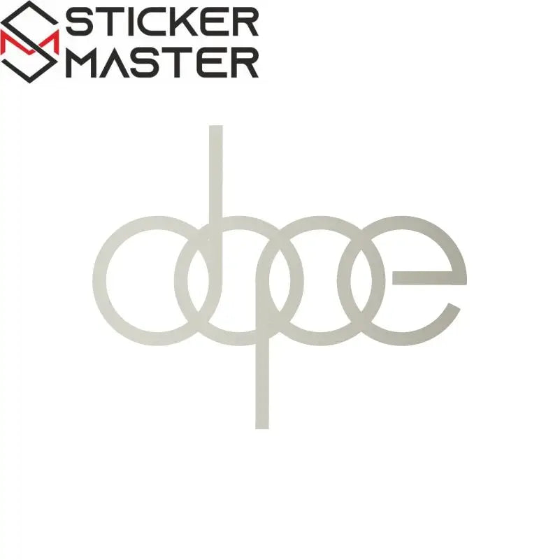 Dope Yazılı Graffiti Araç Sticker | Sokak Tarzı Çıkartma Sticker Master