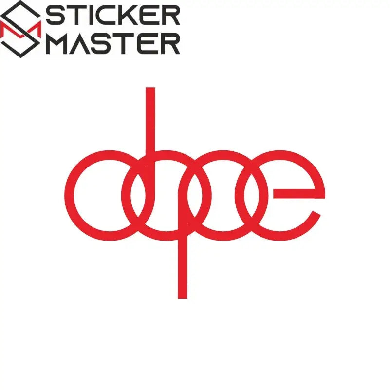 Dope Yazılı Graffiti Araç Sticker | Sokak Tarzı Çıkartma Sticker Master