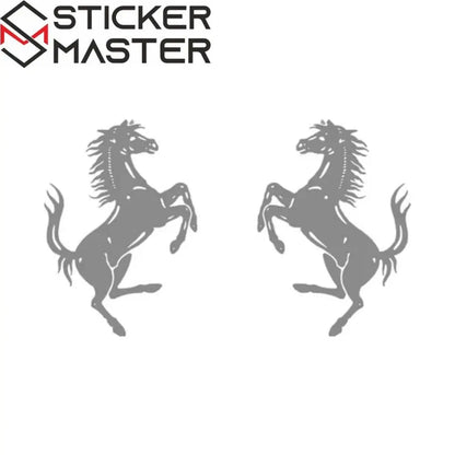 Ferrari Atı Sticker Şahlanan At Oto ve Motor Etiketi | Sticker Master - Sticker Master