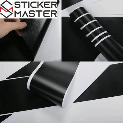 Fiat 500 İtalyan Bayrağı Sticker Kapı Şerit Seti | Sticker Master - Sticker Master