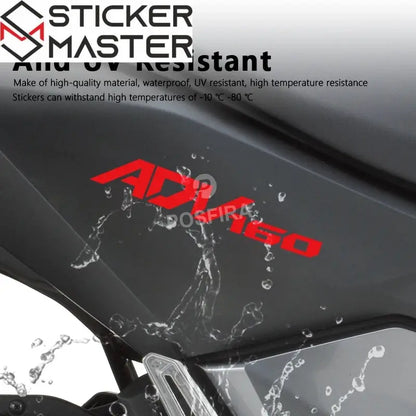 Honda ADV160 Sticker Seti | 2023-2025 Crossover Yan Grenaj Logosu - Sticker Master
