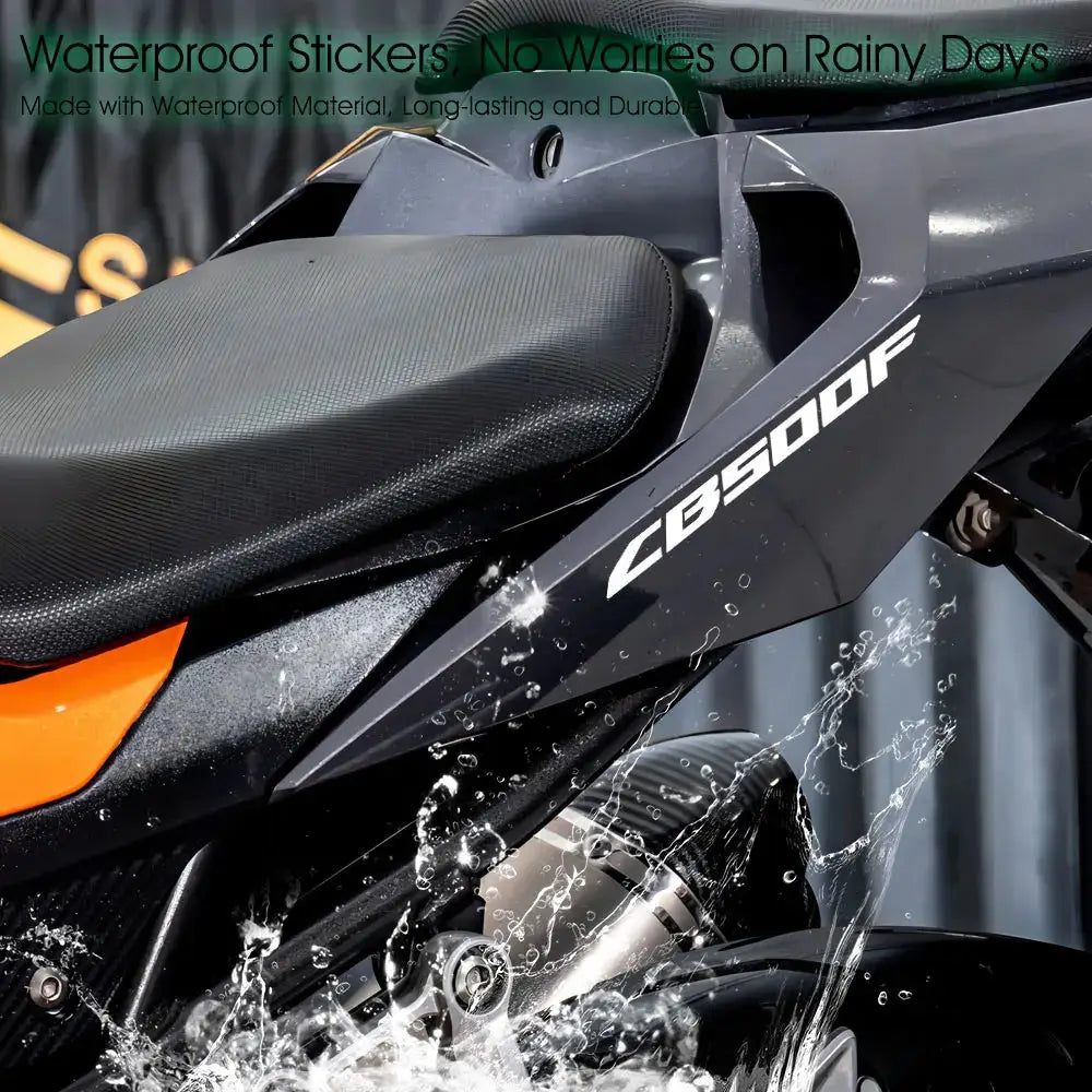 Honda CB500F Sticker Seti | Yan Grenaj ve Jant Logosu (2013-2024) Sticker Master