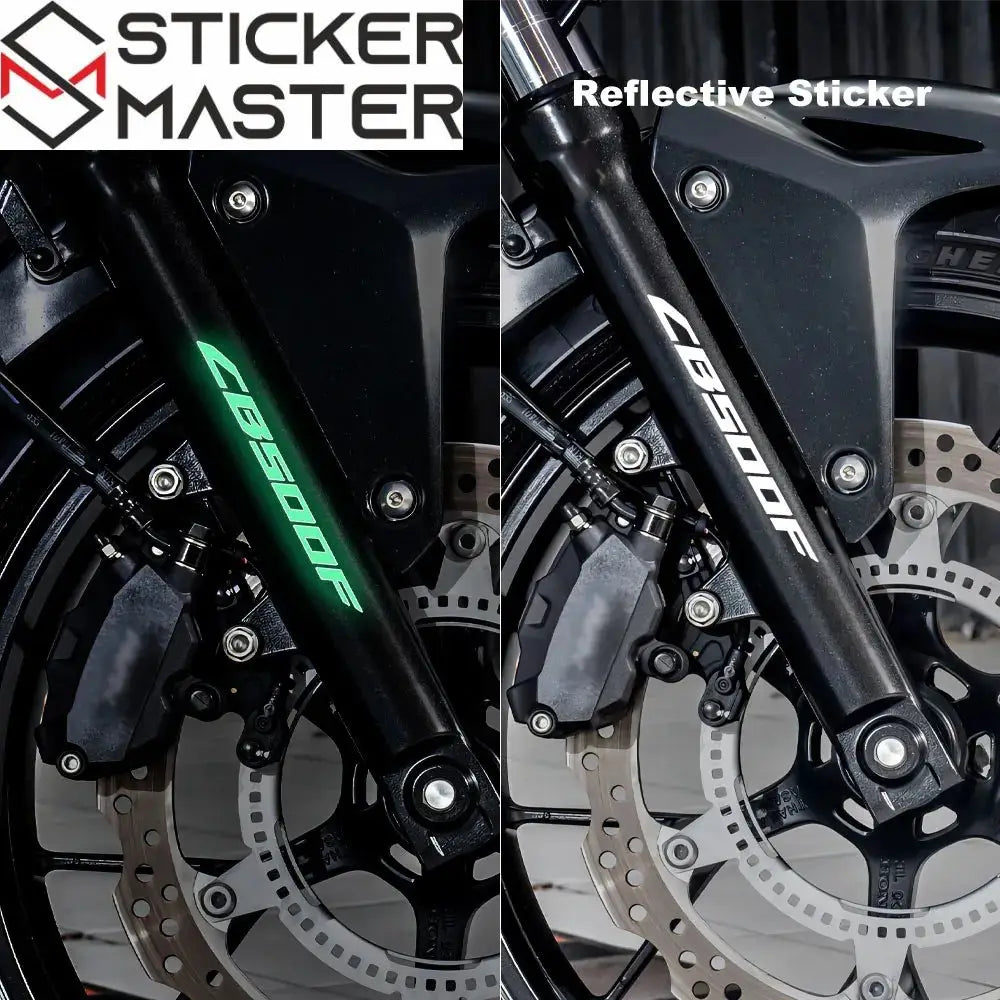 Honda CB500F Sticker Seti | Yan Grenaj ve Jant Logosu (2013-2024) Sticker Master