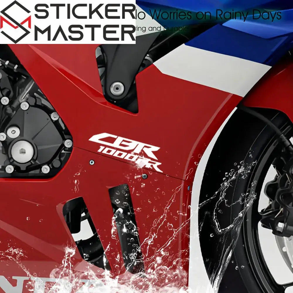 Honda CBR 1000RR Sticker Seti | 2 Adet 15 CM Fireblade Yan Grenaj Logosu (2017-2024) - Sticker Master