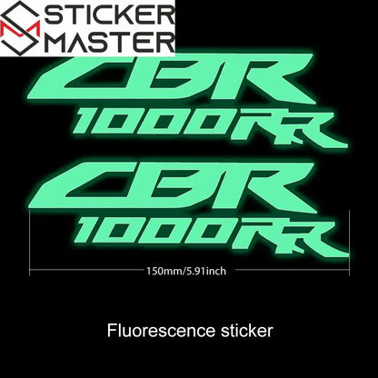 Honda CBR 1000RR Sticker Seti | 2 Adet 15 CM Fireblade Yan Grenaj Logosu (2017-2024) - Sticker Master