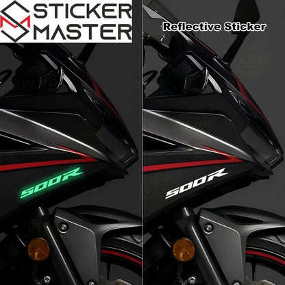 Honda CBR 500R Sticker Seti | Yan Grenaj Logosu (2013-2025) Sticker Master