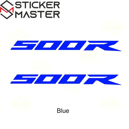 Honda CBR 500R Sticker Seti | Yan Grenaj Logosu (2013-2025) Sticker Master