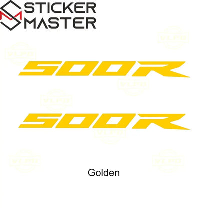 Honda CBR 500R Sticker Seti | Yan Grenaj Logosu (2013-2025) Sticker Master