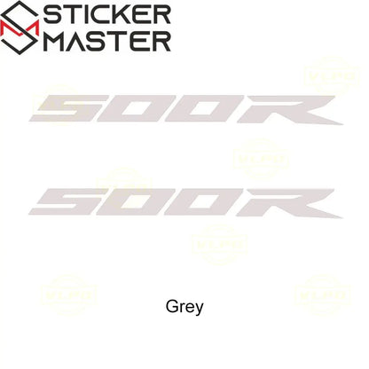 Honda CBR 500R Sticker Seti | Yan Grenaj Logosu (2013-2025) Sticker Master