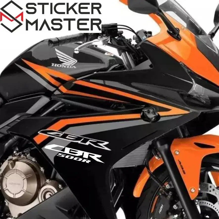 Honda CBR500R Sticker | 2 Adet Depo ve Grenaj Logosu (20cm) Sticker Master