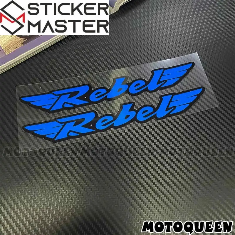 Honda Rebel Sticker Seti | Depo Yanı ve Çamurluk Logosu (Her Renk) - Sticker Master