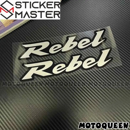 Honda Rebel Sticker Seti | Depo Yanı ve Çamurluk Logosu (Her Renk) - Sticker Master