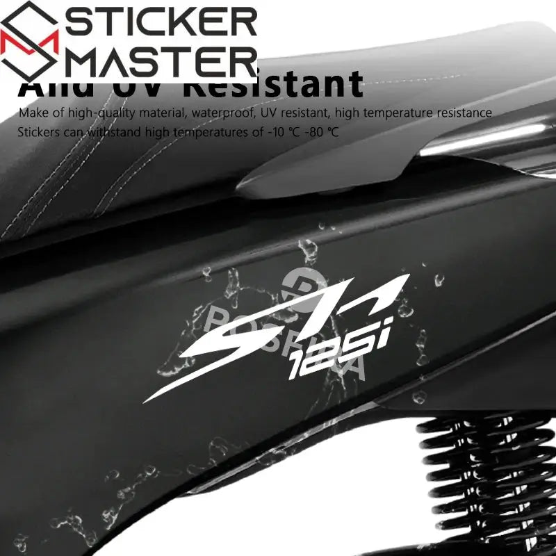 Honda SH 125i Sticker Seti | 2010-2024 Yan Grenaj Logosu (2 Adet) - Sticker Master