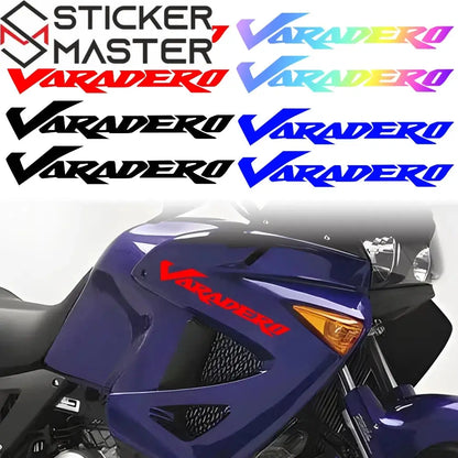 Sticker Master Honda Varadero XL125 XL1000 Sticker Seti – Kask, Gövde, Cam Uyumlu Etiket Takımı - Sticker Master