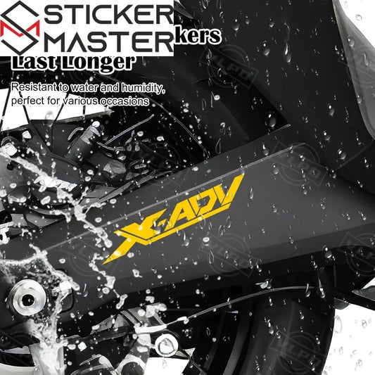 Honda X-ADV Sticker Seti | Ön Grenaj Lazer Logosu (2017-2026) Sticker Master