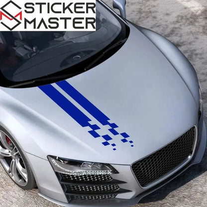 Sticker Master Universal Kaput Spor Şerit Plaid Sticker (2 Adet) - Sticker Master