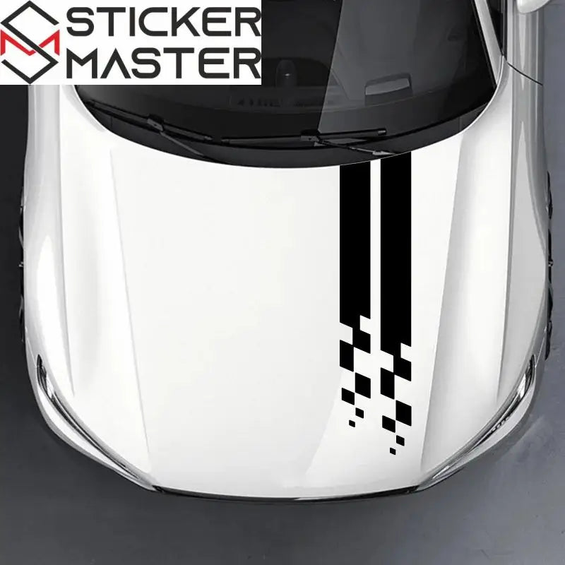 Sticker Master Universal Kaput Spor Şerit Plaid Sticker (2 Adet) - Sticker Master