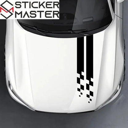 Sticker Master Universal Kaput Spor Şerit Plaid Sticker (2 Adet) - Sticker Master