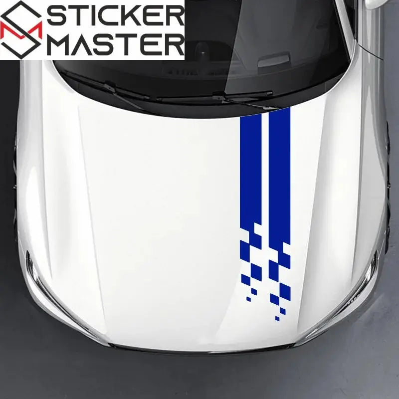 Sticker Master Universal Kaput Spor Şerit Plaid Sticker (2 Adet) - Sticker Master