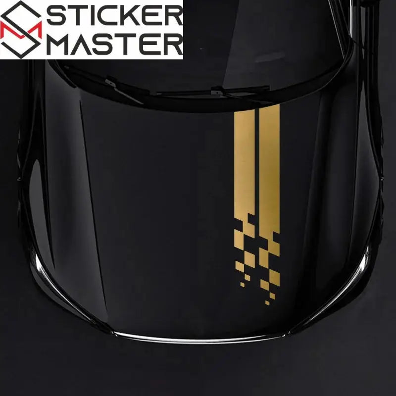 Sticker Master Universal Kaput Spor Şerit Plaid Sticker (2 Adet) - Sticker Master