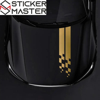 Sticker Master Universal Kaput Spor Şerit Plaid Sticker (2 Adet) - Sticker Master