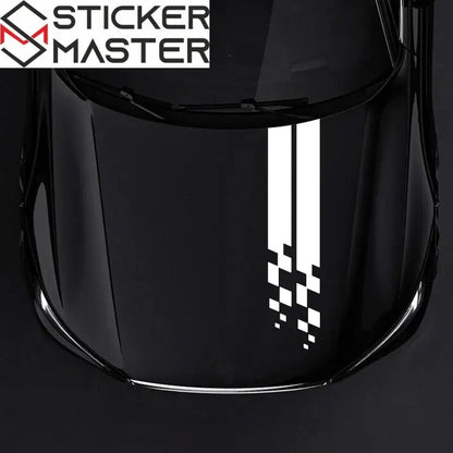 Sticker Master Universal Kaput Spor Şerit Plaid Sticker (2 Adet) - Sticker Master