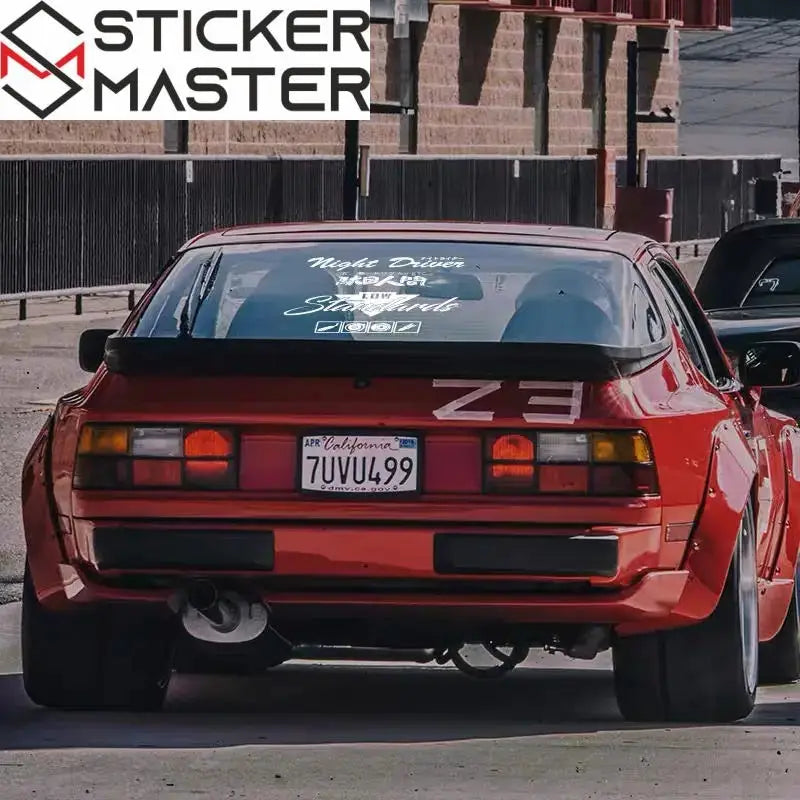 Low Standards Ön Cam Sticker | Modifiye ve Basık Araç Sticker Master