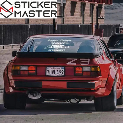 Low Standards Ön Cam Sticker | Modifiye ve Basık Araç Sticker Master