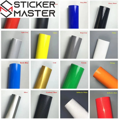 Mini Cooper Sticker Seti | JCW Tarzı Kaput ve Bagaj Şerit Decal (Çift Renkli) Sticker Master