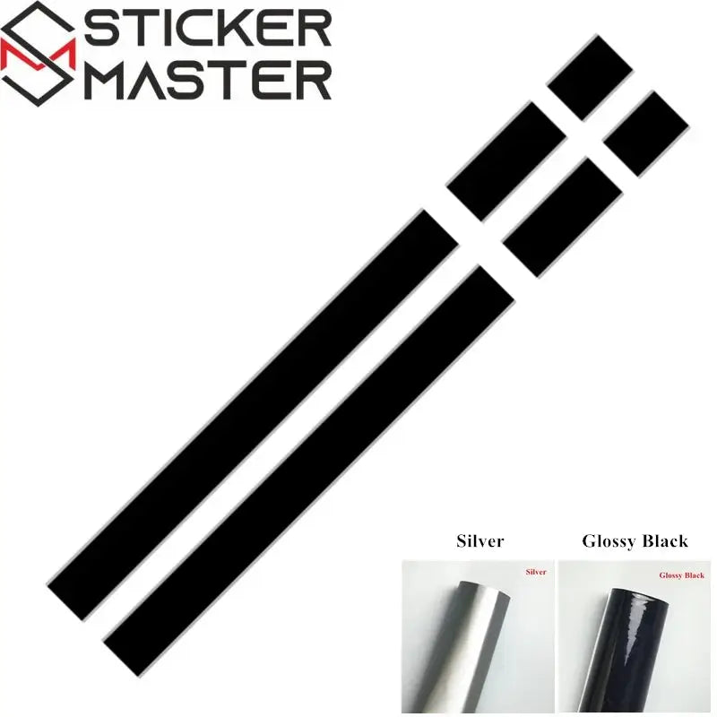 Mini Cooper Sticker Seti | JCW Tarzı Kaput ve Bagaj Şerit Decal (Çift Renkli) Sticker Master