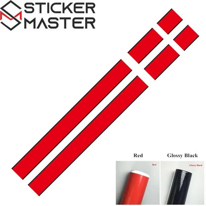 Mini Cooper Sticker Seti | JCW Tarzı Kaput ve Bagaj Şerit Decal (Çift Renkli) Sticker Master