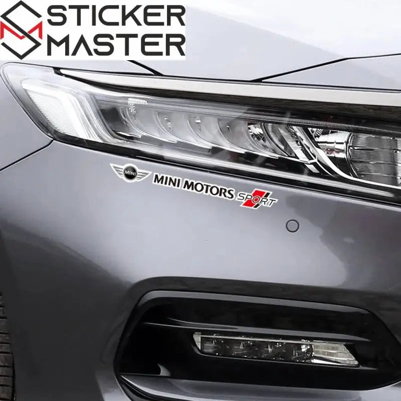 Mini Cooper Uyumlu Detay Sticker | 4'lü Ayna ve Jant Seti Sticker Master